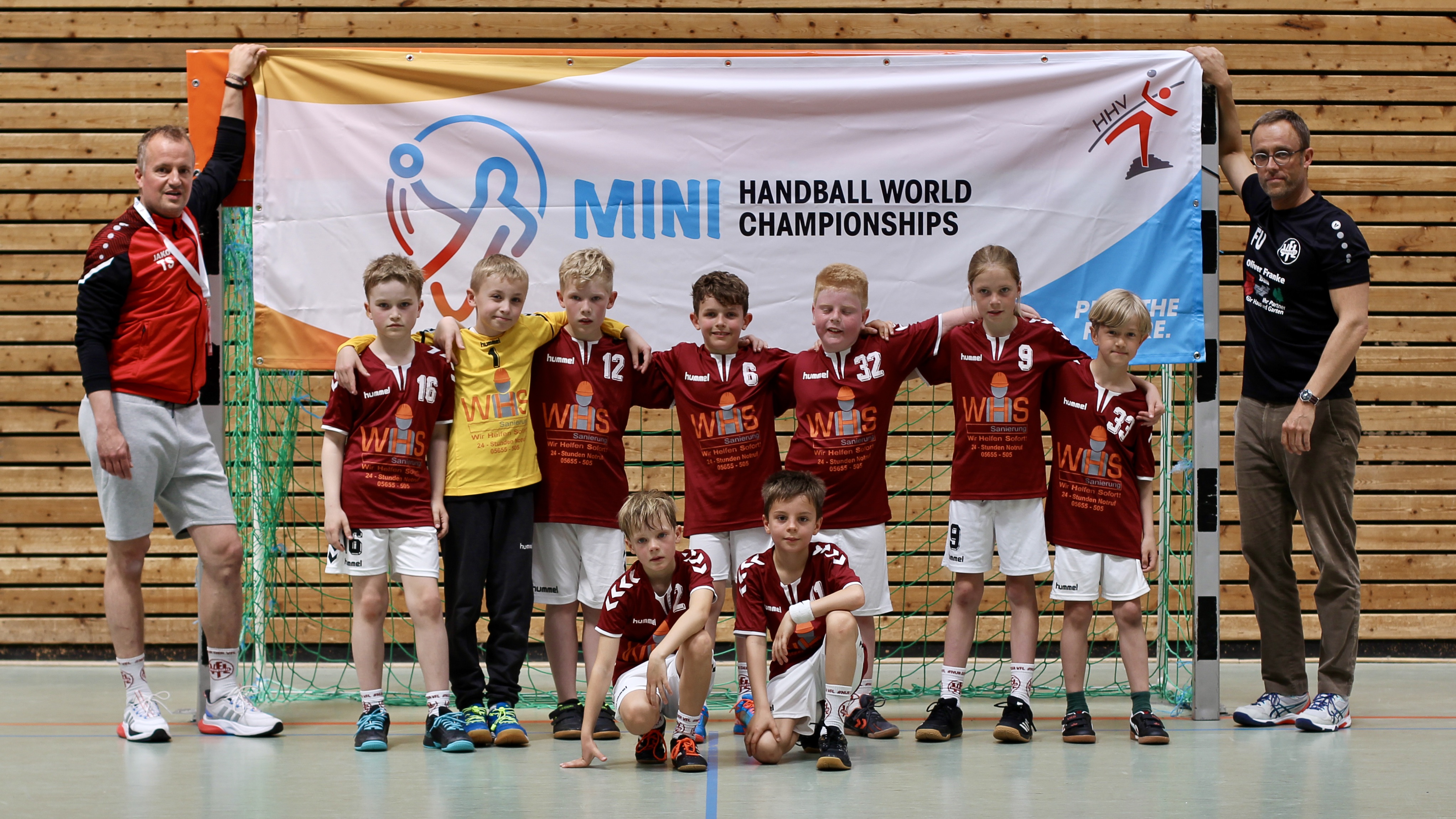 E-Jugend des VfL Wanfried auf der Mini WM 2023